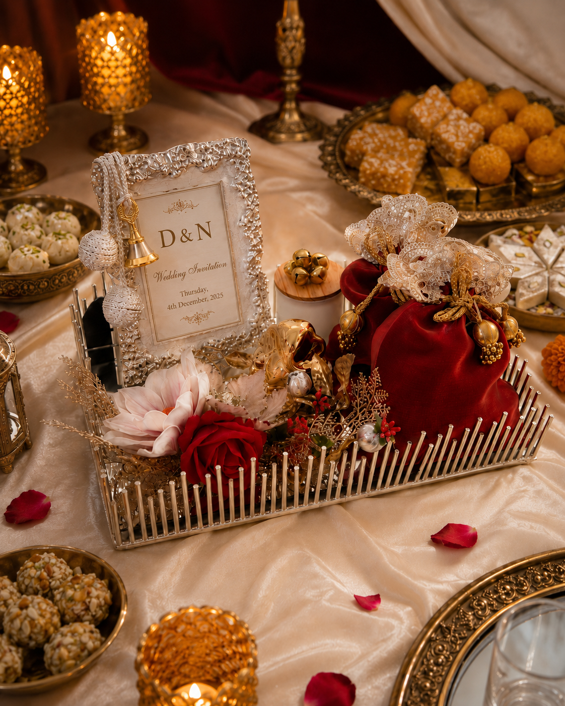Shahi Saugat First Invite Platter