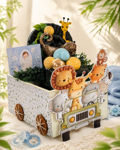 Baby Boy Jungle Joy Welcome Hamper