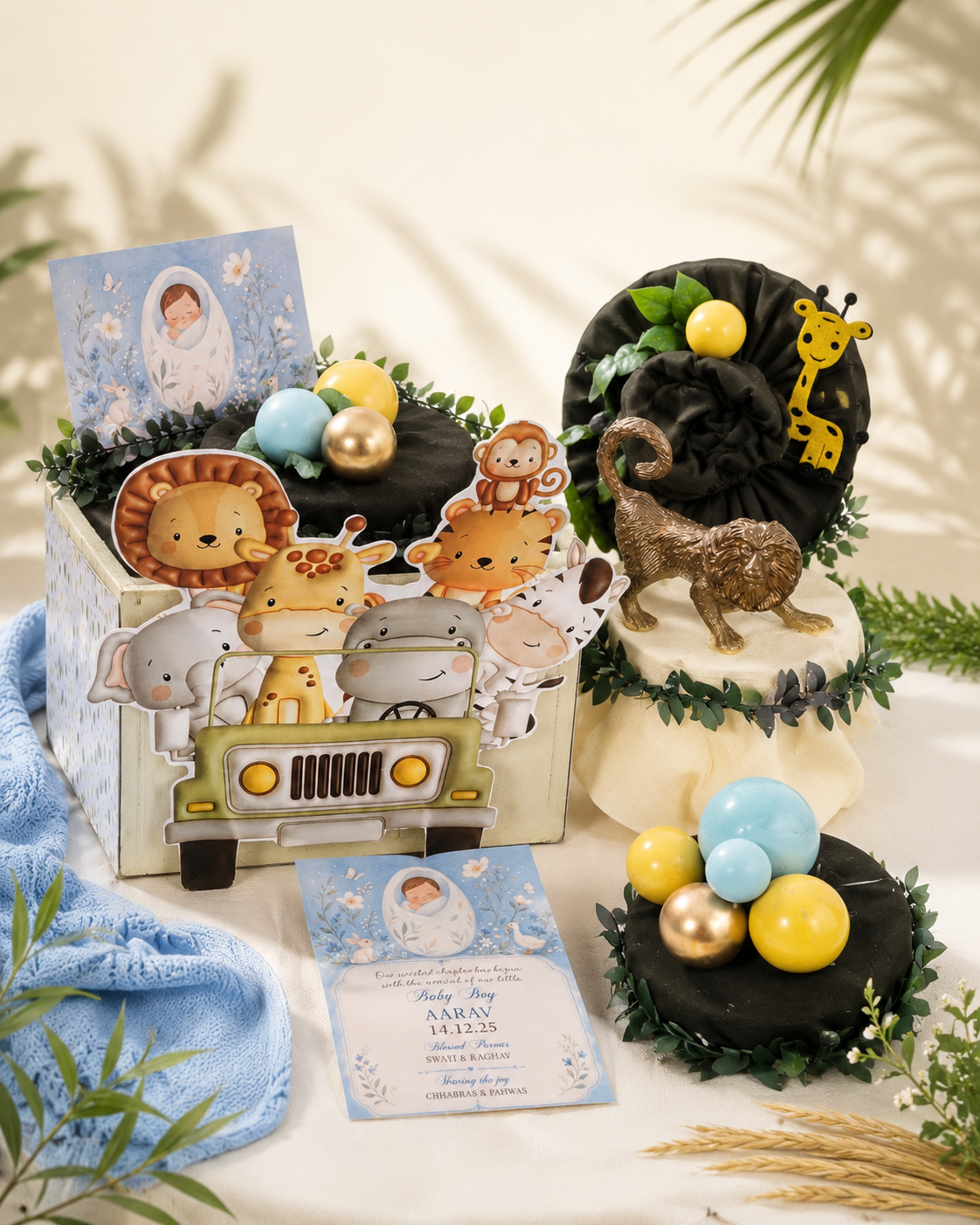 Baby Boy Jungle Joy Welcome Hamper